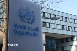 Trụ sở Tổ chức Y tế thế giới (WHO) tại Geneva, Thụy Sĩ. (Ảnh: THX/TTXVN)