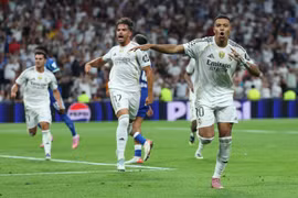 Real Madrid có chiến thắng đầu tại Champions League 2025-26. (Nguồn: Getty Images)