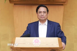 Thủ tướng Chính phủ Phạm Minh Chính làm Trưởng Ban Chỉ đạo. (Ảnh: Dương Giang/TTXVN)