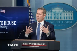 Đại sứ Mỹ tại Liên hợp quốc Mike Waltz. (Ảnh: THX/TTXVN)