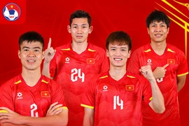 4 cầu thủ Việt Nam góp mặt ở đội hình ASEAN All-Stars đấu Manchester United. (Nguồn: VFF)