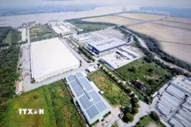 Một góc Khu Công nghiệp Hiệp Phước, Thành phố Hồ Chí Minh. (Ảnh: Thanh Vũ/TTXVN)