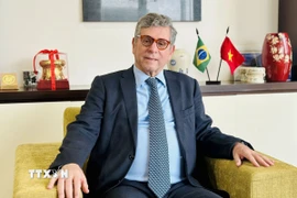Đại sứ Brazil tại Việt Nam Marco Farani. (Ảnh: Việt Đức/TTXVN)