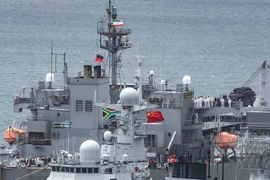 Nam Phi đã đề nghị Iran rút các tàu khỏi cuộc diễn tập hải quân mang tên “Will for Peace.” (Nguồn: Daily Maverick)