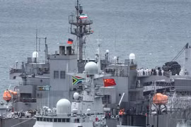 Nam Phi đã đề nghị Iran rút các tàu khỏi cuộc diễn tập hải quân mang tên “Will for Peace.” (Nguồn: Daily Maverick)