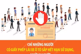 Người dân không nên tập trung đi đổi cấp giấy phép lái xe tại thời điểm này
