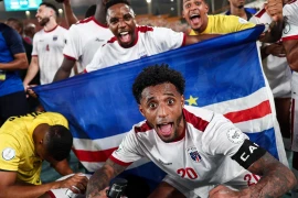 Cape Verde lập kỳ tích lần đầu dự World Cup. (Nguồn: Getty Images)