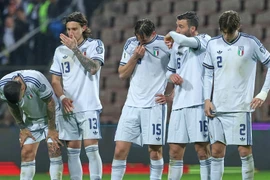Italy cay đắng với lần thứ ba lỡ hẹn World Cup. (Nguồn: AP)