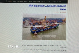 Báo Liga Hispano của Ai Cập đánh giá tự chủ chiến lược của Việt Nam phát triển lên tầm cao mới (ảnh chụp màn hìnhh). (Ảnh: Nguyễn Trường/TTXVN)