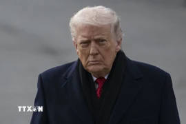 Tổng thống Mỹ Donald Trump. (Ảnh: Anadolu Agency/TTXVN)