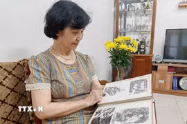 Nhà báo Vương Nghĩa Đàn, nguyên phóng viên GP10. (Ảnh: Nam Sương/TTXVN)