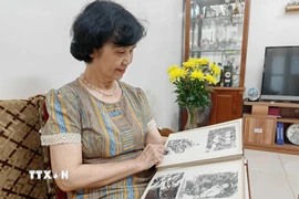 Nhà báo Vương Nghĩa Đàn, nguyên phóng viên GP10. (Ảnh: Nam Sương/TTXVN)