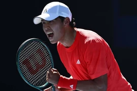 Learner tien tiếp tục gây bất ngờ, thẳng tiến vòng 4 Australian Open 2025. (Nguồn: Getty Images)