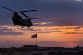 Trực thăng CH-47F Chinook. (Nguồn: Getty Images)