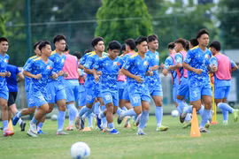U19 Việt Nam tự tin bước vào hành trình chinh phục chức vô địch U19 Đông Nam Á. (Nguồn: VFF)