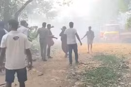 Nơi xảy ra vụ cháy.