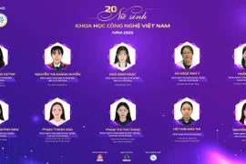 Công bố Top 20 giải thưởng Nữ sinh Khoa học công nghệ Việt Nam 2025