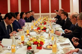 Toàn cảnh buổi làm việc. (Ảnh: TTXVN phát)