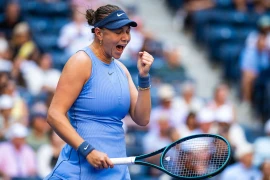 Amanda Anisimova tạo địa chấn khi giành vé vào bán kết US Open. (Nguồn: Getty Images)