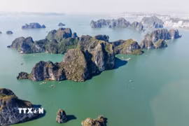 Vịnh Hạ Long. (Ảnh: Hoàng Hiếu/TTXVN)