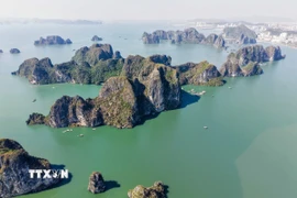 Di sản Thiên nhiên Thế giới Vịnh Hạ Long. (Nguồn: TTXVN)