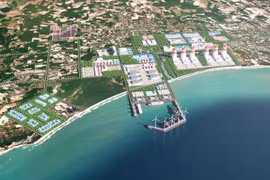 Phối cảnh Khu công nghiệp Sơn Mỹ 1. (Nguồn: Báo Lâm Đồng)