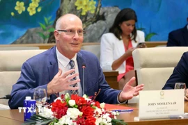 Ông John Moolenaar, Hạ nghị sỹ bang Michigan, Hạ viện Hoa Kỳ. (Ảnh: Phạm Kiên/TTXVN)