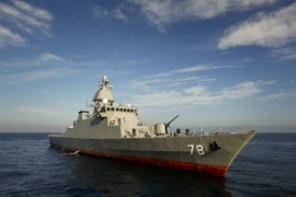 Cuộc diễn tập mang tên CASAREX 2025, bắt đầu ngày 21/7 trên Biển Caspi. (Nguồn: Tehran Times)