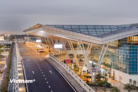Hình minh họa: Cảng hàng không quốc tế Đà Nẵng. (Ảnh: PV/Vietnam+)