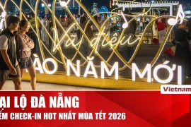 Đà Nẵng: Rực rỡ sắc màu lễ hội Chào năm mới 2026 