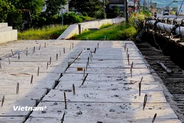 Bức tranh "vắng lặng" trên công trường Dự án Quốc lộ 14B qua Đà Nẵng