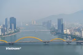 Toàn cảnh thành phố Đà Nẵng. (Ảnh: Thanh Phong/Vietnam+)