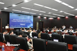 Diễn đàn “Đối thoại chính sách tài sản mã hóa: Từ quản lý rủi ro đến kiến tạo thị trường” tại thành phố Đà Nẵng. (Ảnh: Thanh Phong/Vietnam+)