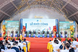 Khởi công dự án Da Nang Downtown. (Nguồn: PV/Vietnam+))