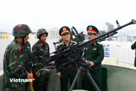 Lực lượng vũ trang Quân khu 5 sẵn sàng bảo vệ an toàn ngày bầu cử