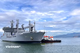Cận cảnh 3 tàu thuộc Hạm đội miền Đông Hải quân Ấn Độ thăm hữu nghị Đà Nẵng