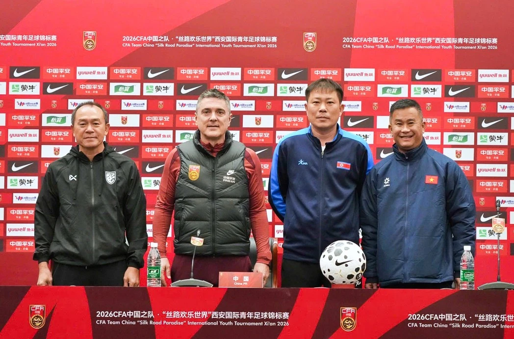 HLV Đinh Hồng Vinh: Giải CFA Team China 2026 là cơ hội xây dựng lứa U23 kế cận