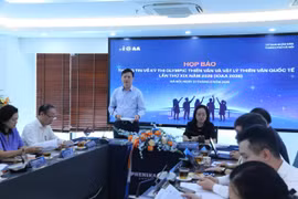 Ban tổ chức họp báo thông tin về việc tổ chức kỳ thi. (Vietnam+)