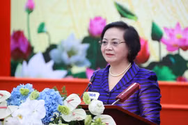 Bà Phạm Thị Thanh Trà, nữ Phó Thủ tướng đầu tiên của Việt Nam. (Ảnh: Văn Điệp)