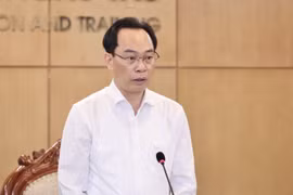 Bộ trưởng Bộ Giáo dục và Đào tạo Hoàng Minh Sơn. (Ảnh: Bộ GD-ĐT)
