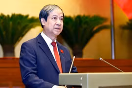 Bộ trưởng Bộ Giáo dục và Đào tạo Nguyễn Kim Sơn. (Ảnh: Doãn Tấn/TTXVN)