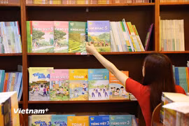 Cả nước sẽ có một bộ sách giáo khoa thống nhất. (Ảnh: Hoài Nam/Vietnam+)