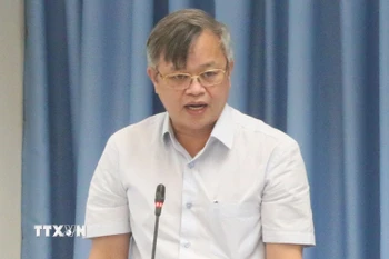 Nguyên Ủy viên Ban Thường vụ Tỉnh ủy, Trưởng Ban Tuyên giáo và Dân vận Tỉnh ủy, Giám đốc Sở Kế hoạch và Đầu tư tỉnh Đồng Nai Cao Tiến Dũng bị khai trừ ra khỏi Đảng. (Ảnh: Công Phong/TTXVN)