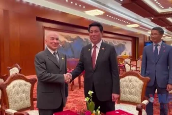 Chủ tịch nước Lương Cường gặp lãnh đạo các nước tại Trung Quốc