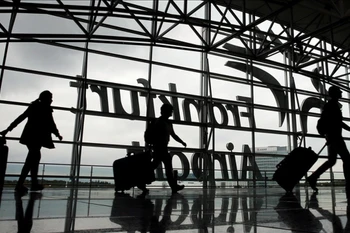 Sân bay Frankfurt. (Nguồn: Anadolu)