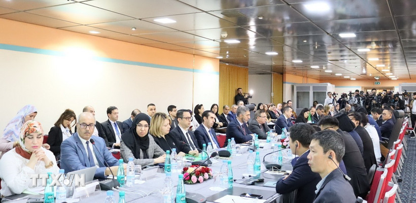 Phiên khai mạc Kỳ họp lần thứ 13 Ủy ban liên Chính phủ Việt Nam-Algeria. (Ảnh: Mạnh Hùng/TTXVN)