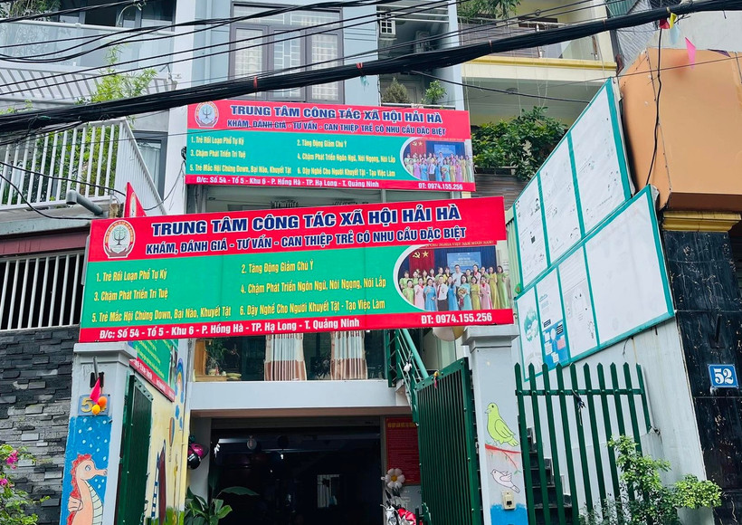 Trung tâm Công tác xã hội Hải Hà.