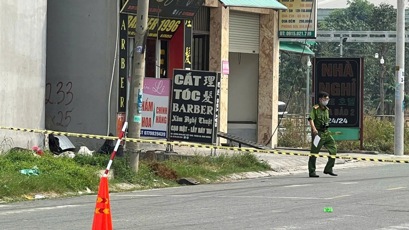 Hiện trường nơi xảy ra vụ việc được phong tỏa để điều tra. (Nguồn: VOV)