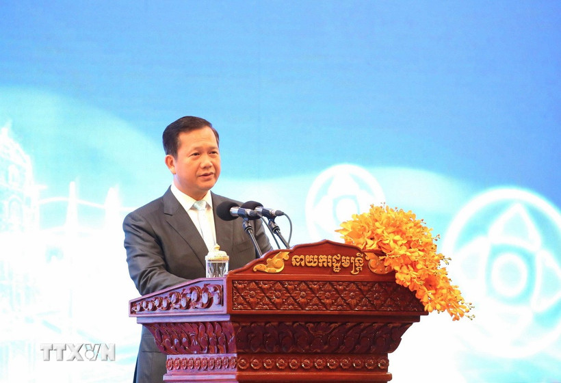 Thủ tướng Vương quốc Campuchia Hun Manet. (Ảnh: Huỳnh Thảo/TTXVN)