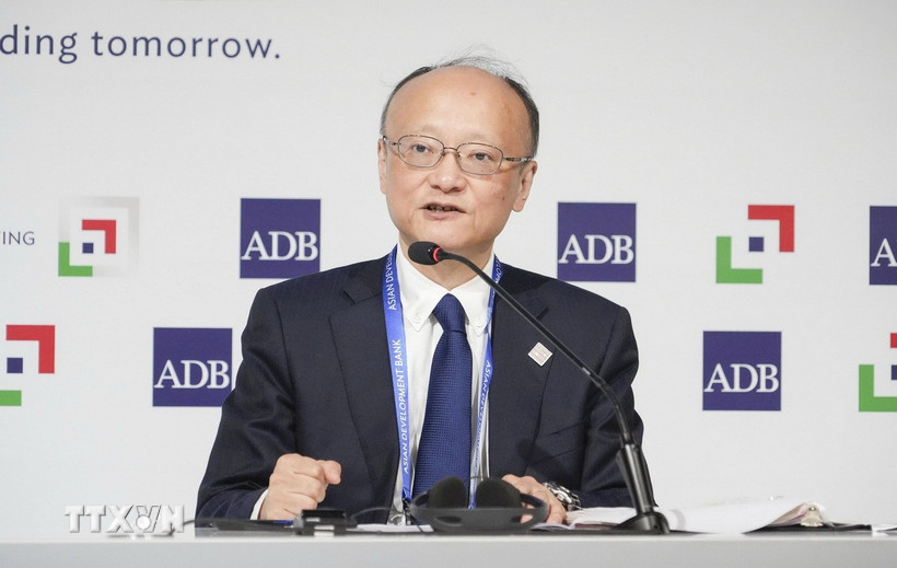 Chủ tịch Ngân hàng Phát triển châu Á (ADB) Masato Kanda. (Ảnh: Kyodo/TTXVN)